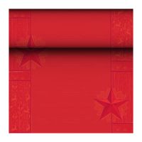 Tischläufer, Tissue "ROYAL Collection" 24 m x 40 cm rot "Rising Star"