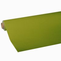 Tissue Tischdecke, olivgrün "ROYAL Collection" 5 x 1,18 m