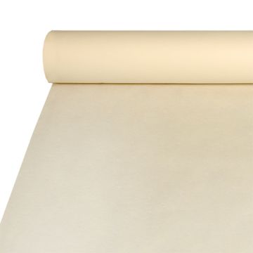 Airlaid Tischdecke, stoffähnlich, 20 x 1,2 m creme