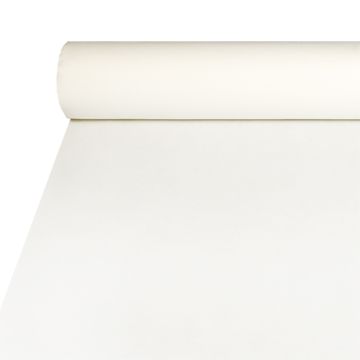 Airlaid Tischdecke, stoffähnlich, 20 x 1,2 m weiss