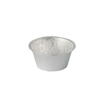 Aluschalen rund 120 ml Ø 8,5 cm · 3,9 cm