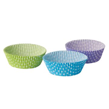 Backförmchen Ø 5 cm · 2,5 cm farbig sortiert "Dots"