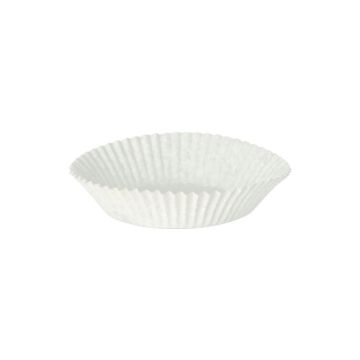 Backförmchen rund Ø 6,5 cm · 2 cm weiss