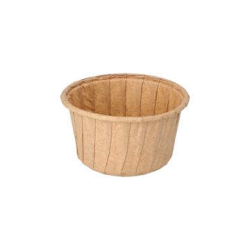 Backformen "pure" 105 ml Ø 7 cm · 4 cm braun