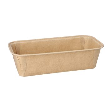 Backformen eckig 1033 ml, 10,8 x 23 cm x 6,1 cm braun