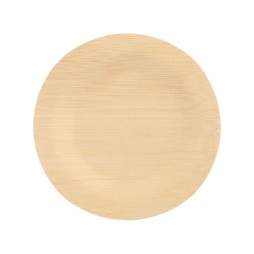 Bambus Teller "pure" Ø 18 cm natur