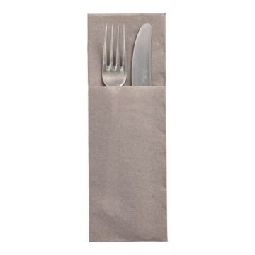 Bestecktaschen "DAILY Collection" 48 x 30 cm grau
