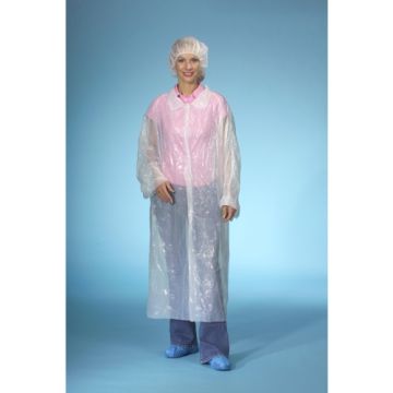 Besucherkittel, HDPE 150 x 125 cm weiss