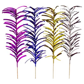 Cocktail-Palme 20 cm farbig sortiert "Palmblätter"