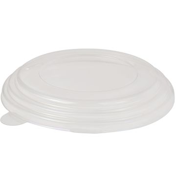 Deckel für Salatschalen To Go, PET, Ø 15 cm · 2 cm klar