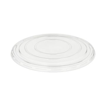 Deckel für Salatschalen To Go, R-PET rund Ø 18 cm · 1,5 cm klar