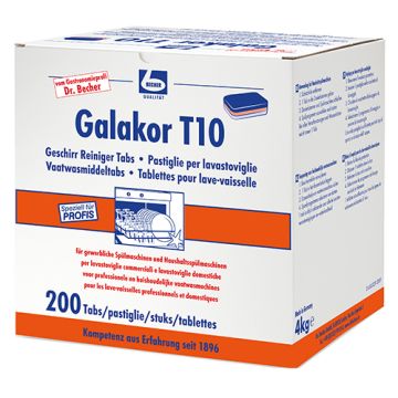 "Dr. Becher" Galakor T10 Geschirr Reiniger Tabs