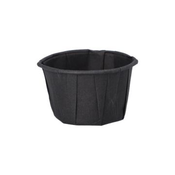Dressingbecher aus Papier 50 ml Ø 5,8 cm · 3,5 cm schwarz