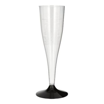 Einweg-Sektgläser, PS 0,1 l Ø 5 cm · 17,5 cm glasklar