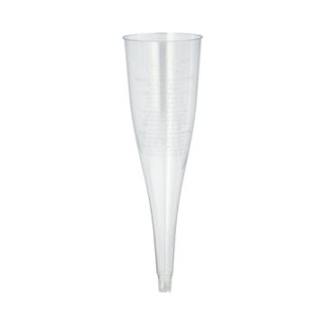 Einweg-Sektgläser (Oberteile) für Sekt, PS 0,1 l Ø 5 cm · 17,5 cm glasklar