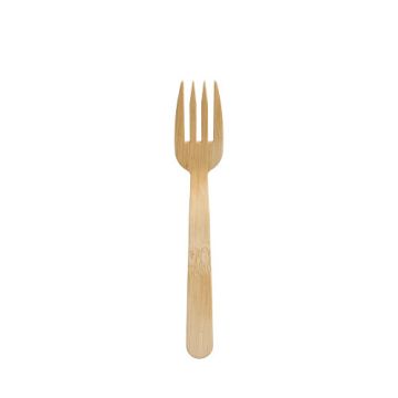 Fingerfood-Gabeln, Bambus, "pure", 12 cm