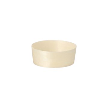 Fingerfood-Schalen, Holz "pure" rund Ø 5 cm · 2 cm