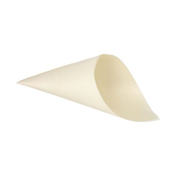 Fingerfood-Spitztüten, Holz "pure" Ø 12,5 cm · 24 cm