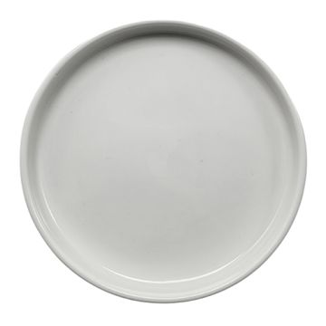 Fingerfood-Teller aus Porzellan, rund Ø 9 cm · 1,2 cm weiss "Ano"