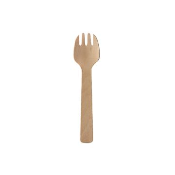 Holzgabeln "pure" 10 cm natur