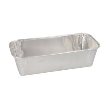 Kastenformen, Alu eckig 1,09 l, 6 x 10,2 x 23 cm