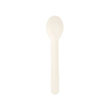 Löffel aus Papier "pure" 15,8 cm weiss
