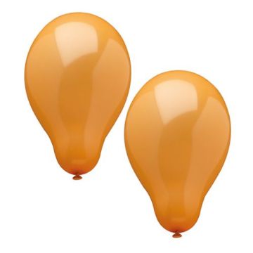 Luftballons, orange Ø 25 cm