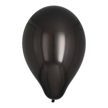 Luftballons, schwarz Ø 25 cm