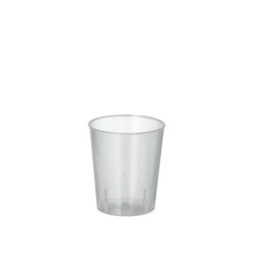 Mehrweg-Schnapsgläser PP 2 cl Ø 3,7 cm · 4,2 cm unzerbrechlich