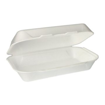 Menüboxen mit Deckel aus XPS, 1800 ml weiss