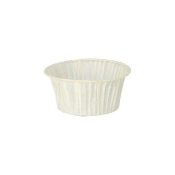 Muffins-Backförmchen Ø 5 cm · 3,5 cm weiss