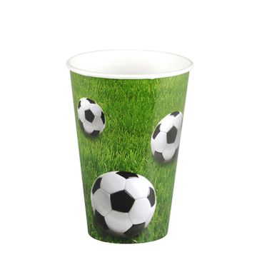 Pappbecher 0,2 l "Football"
