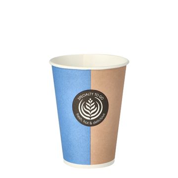 Pappbecher "To Go" 0,18 l Ø 7,01 cm · 9,2 cm 