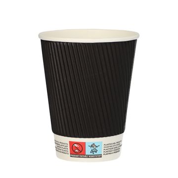 Pappbecher "To Go" 0,3 l Ø 9 cm · 11 cm doppelwandig