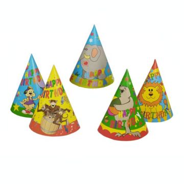 Partyhüte "Happy Birthday"