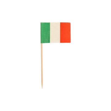 Partypicker, Flaggen 8 cm "Italien"