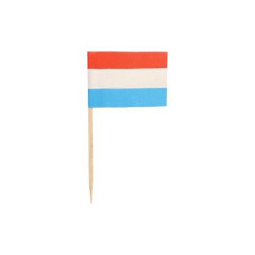 Partypicker, Flaggen 8 cm "Niederlande"
