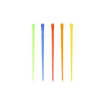 Partypicker, PS 8 cm farbig sortiert "Drop"