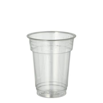 Plastikbecher (PET) "Hurricane" 0,2 l Ø 7,8 cm · 9 cm glasklar