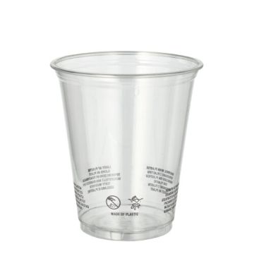 Plastikbecher R-PET, 0,3 l Ø 9,5 cm · 10,7 cm glasklar