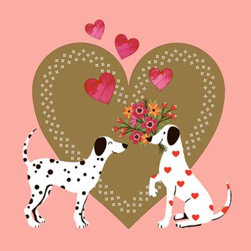 Servietten, 3-lagig 1/4-Falz 33 cm x 33 cm "Heart of Gold"