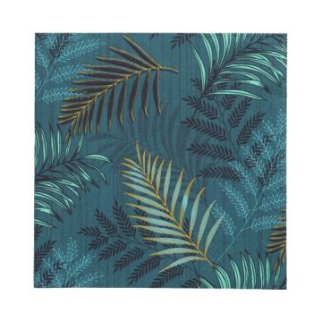 Servietten, 3-lagig 1/4-Falz 33 x 33 cm "Jungle Leaves"