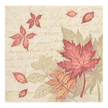 Servietten, "ROYAL Collection" 1/4-Falz 40 x 40 cm "Autumn Colours"