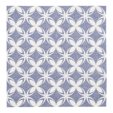Servietten "ROYAL Collection" 1/4-Falz 40 x 40 cm "Delft"
