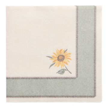 Servietten "ROYAL Collection" 1/4-Falz 40 x 40 cm "Sunflower"