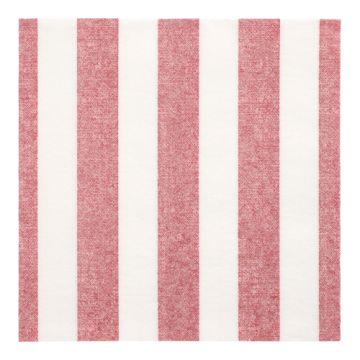 Servietten "ROYAL Collection" 1/4-Falz 40 x 40 cm bordeaux "Lines"