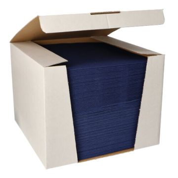 Servietten "ROYAL Collection" 1/4-Falz 40 x 40 cm dunkelblau