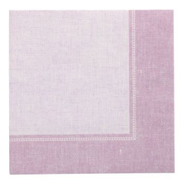 Servietten "ROYAL Collection" 1/4-Falz 40 x 40 cm flieder "Linum"