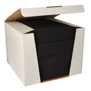 Servietten "ROYAL Collection" 1/4-Falz 40 x 40 cm schwarz