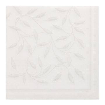 Servietten, "ROYAL Collection" 1/4-Falz 40 x 40 cm weiss "New Mediterran"